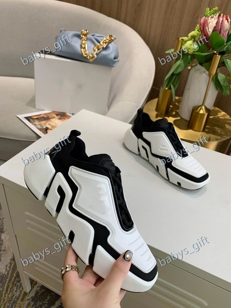 

2021 new shoes men and women cloudbust thunder knit designer oversized women's shoes lightweight rubber sole 3d casual shoes, Black