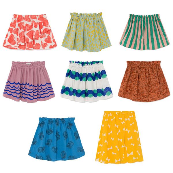 

kids skirts 2020 bc brand new spring summer girls cute fashion print short skirts baby child cotton clothes y200704