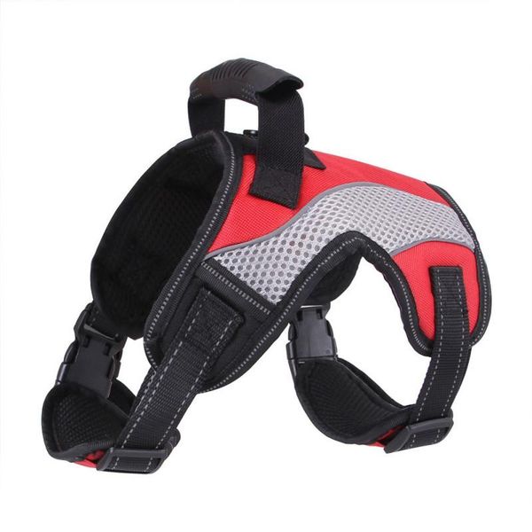 

dog harness chest vest strong and breathable out traction breathable adjustable lead 3 colors dropshipping