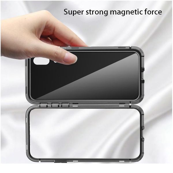 

magnetic metal case for xiaomi mi 8 lite 9 se f1 cc9 9t a3 9se cover for redmi no jllere