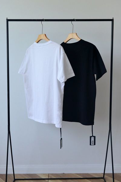 

20ss t casual kith shirt tshirt fashion summer japan box men kith tees classic harajuku flock women t-shirts x1214 rrafu, Black