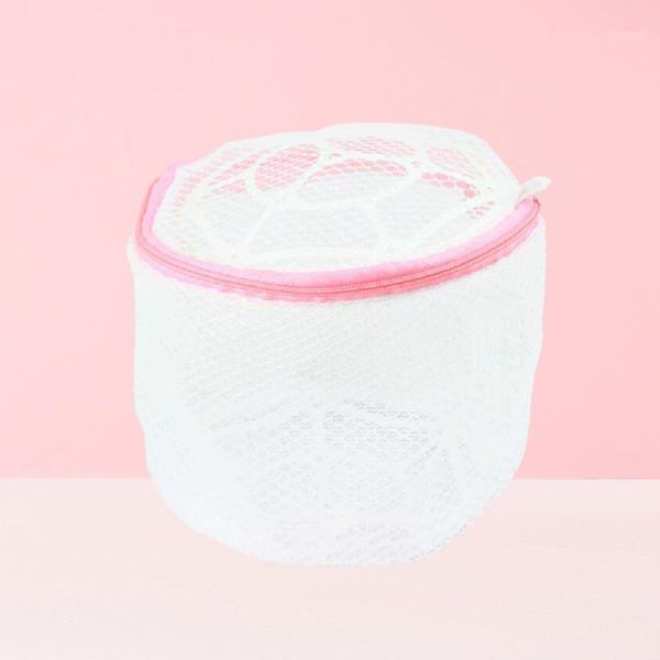 

1pc women bra laundry bag reusable foldable clothes wash bag with zipper1