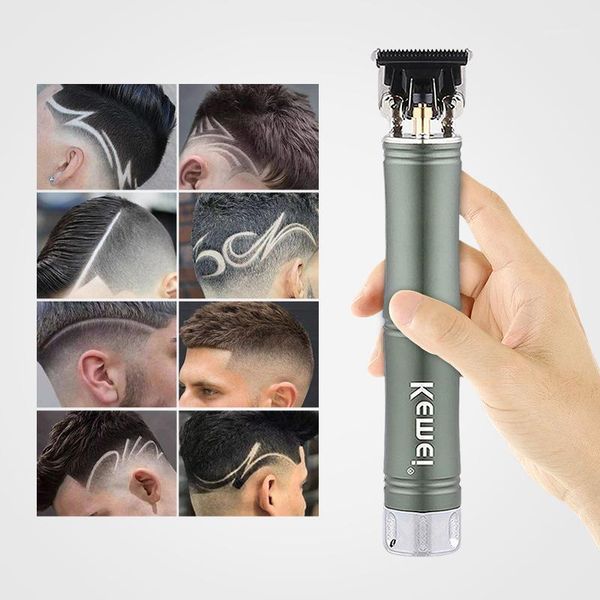 

kemei professional electric hair trimmer cordless hair clipper men's beard shaver diy hairstyle1