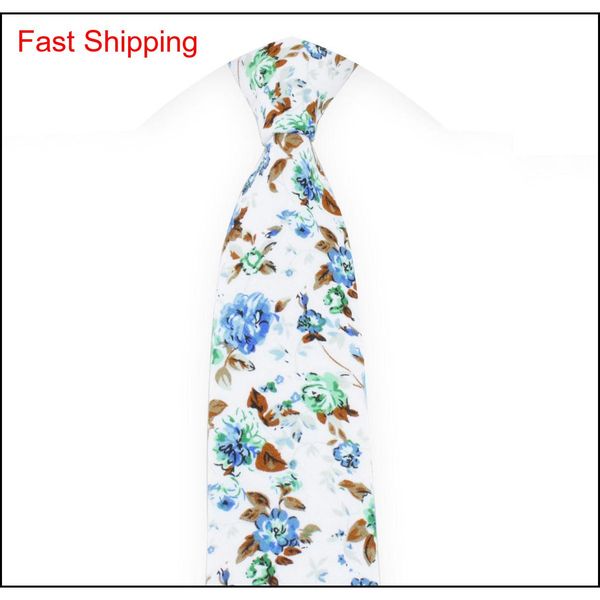 

skinny ties men's cotton printed floral necktie,weddi qylget homes2007, Blue;purple