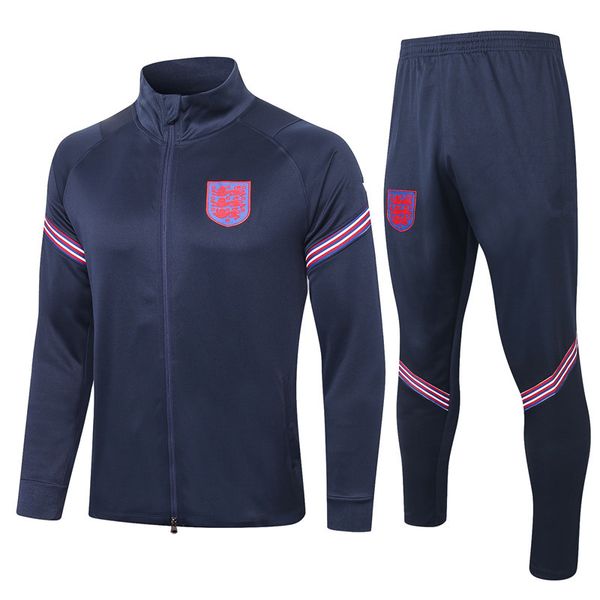

2020 2021 football jersey 20 21 sterling rashford kane rice sancho men's jacket sportswear set size s, Black