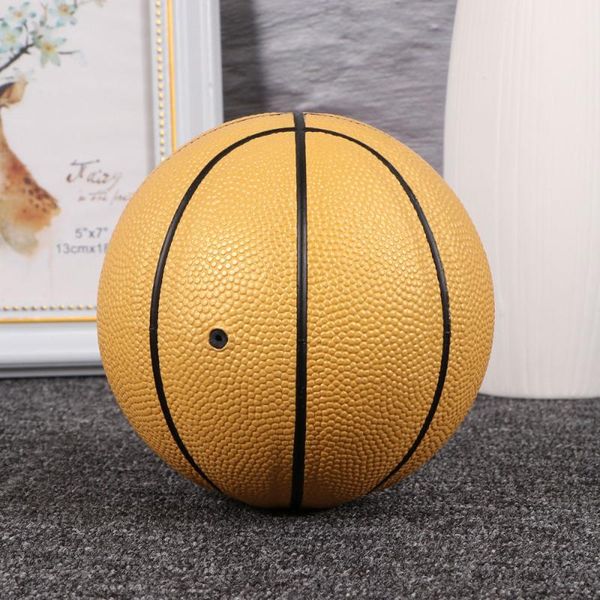 

accessories 1 pc mini basketball funny family golden inflatable ball toy educational plaything for kids school