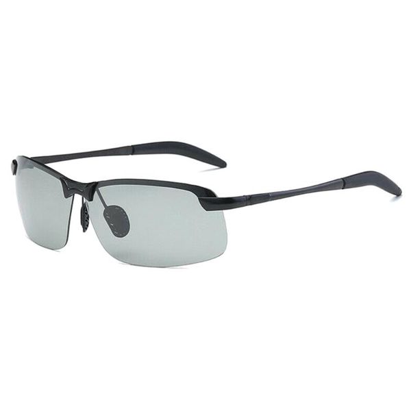 

brainart men pchromic sunglasses with polarized lens for driving outdoor lightweight durable-wt, White;black