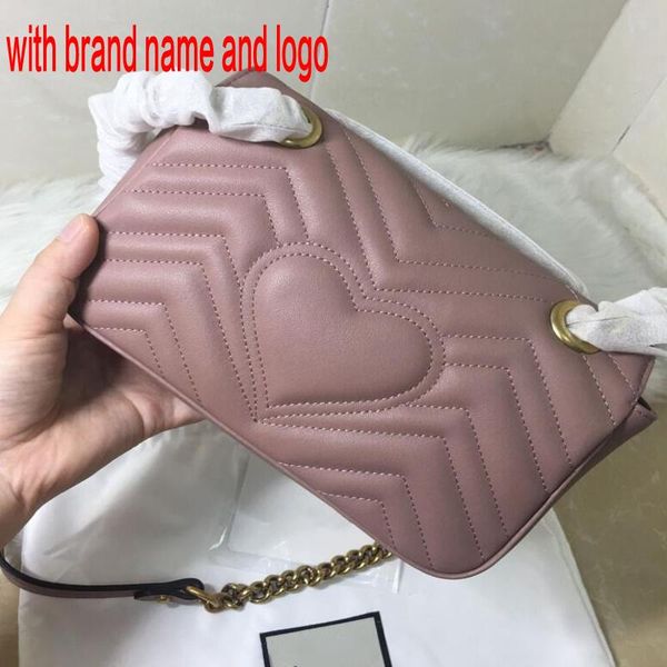 

bag real shoulder high single women leather quality fashion brand designer crossbody bag handbag tote with heart-shaped xdlcg 6597