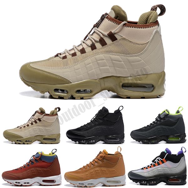 

classic runner sneakerboot 20th anniversary mid shoe army boots men's autumn winter ankle sealed-zip training sneakers shoes
