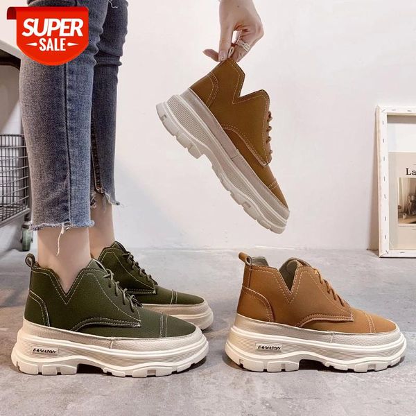 

cootelili suede leather boots women boots women's booties casual shoes woman ankle 4cm heel height women sneakers #lp57, Black