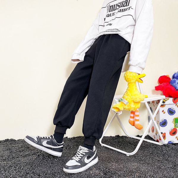 

male trousers 2021 spring and autumn new straight release sports pants s-4xl men's clothing d6wi, Black