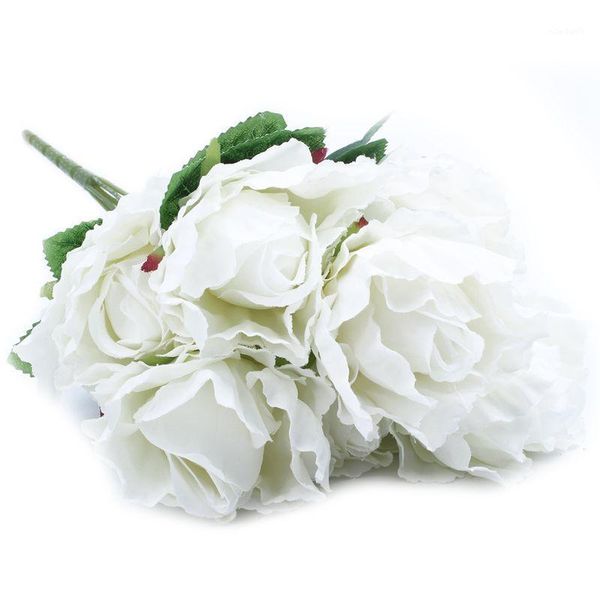 

gtbl 1 bouquet peony bouquet silk flowers faux fake bunch wedding artificial1