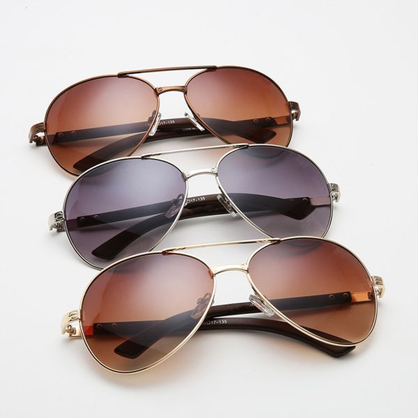 

new wood grain metal sunglasses men women brand designer sun glasses uv protection eyewear gafas de sol 130, White;black