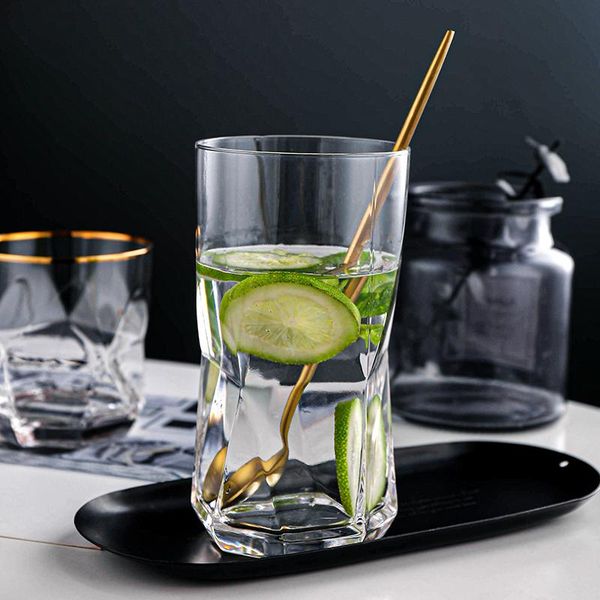 

nordic creative geometry glass whisky glass drinking glass for water milk juice nordic creative discount off bbyzay