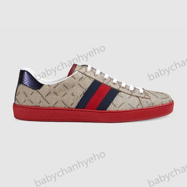 

stripes shoes walking sports trainers tiger men women sneaker casual shoes luxe snake design low leather sneakers size 35-46, Black