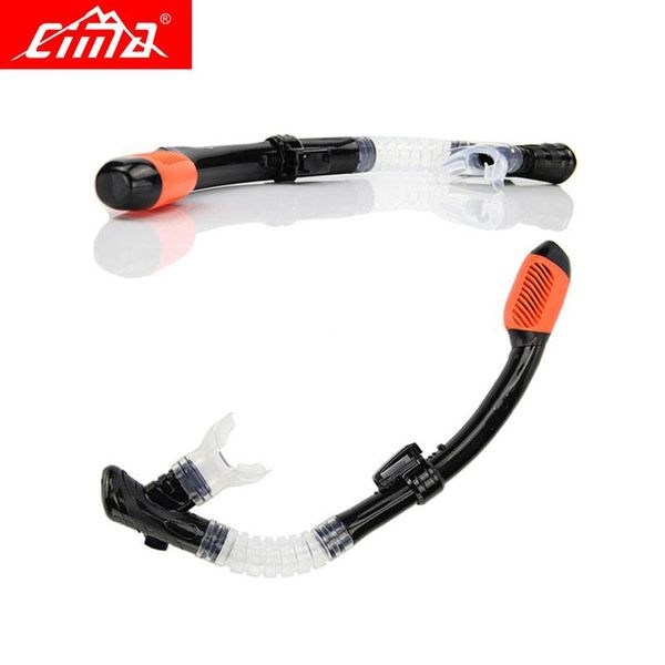 

cima new swimming snorkel diving tube mouth breathing snorkeling dry silicone summer sea scuba ing