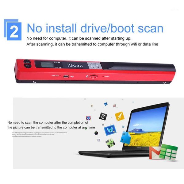 

mini scanner portable handhold document scanner pdf/jepg format document p with lcd displayer support 4a portable1