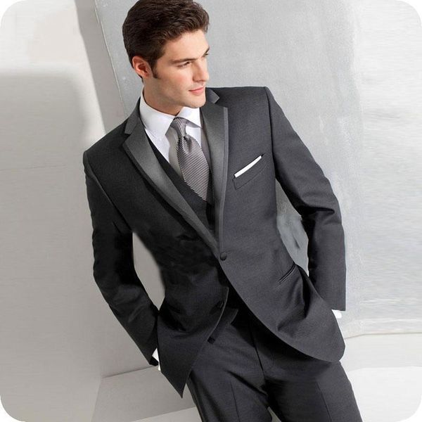 

black men suit for wedding business bridegroom man blazer custom tuxedos slim fit formal terno masculino costume homme grooms1, White;black