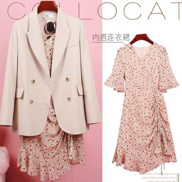 

bwb1998 vogue coat women autumn black blazer long new cardigan female autumn and winter slim chic coat female small suit1, White;black