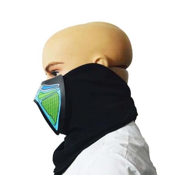 

cool el cold light mask voice-activated glowing mask to dance with the rhythm of music halloween sqcgda new_dhbest