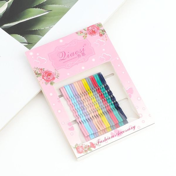 

20pcs spiral hairpin color bobby pins for girls women hair clip pin barrette metal hairdressing hair accessories hairgrips 5.5cm sqcldc, Black;brown