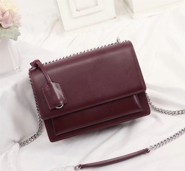 

sell classic fashion medium crossbody bag flap bag luxury designer handbags sunset original leather women shoulder bags