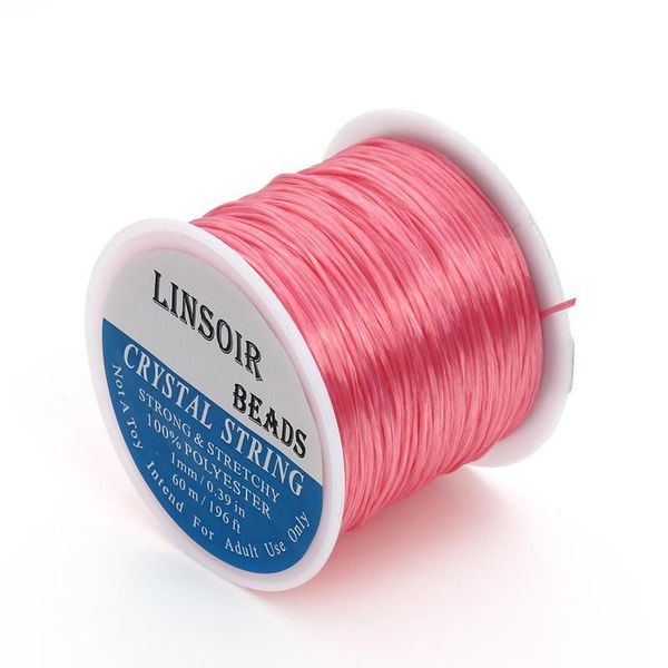 

393inch/roll strong elastic crystal beading cord 1mm for bracelets stretch thread string necklace diy jewelry making co jllctg