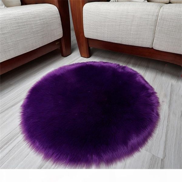 

manufacturers wholesale non slip diameter 150cm round long haired carpet floor mat bedroom living room decorative carpet can be customized