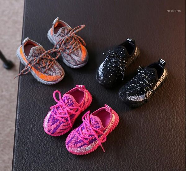 

baby sport shoes 2020 spring boy girl breathable knitting mesh toddler shoes fashion infant sneakers soft comfortable child1, Black