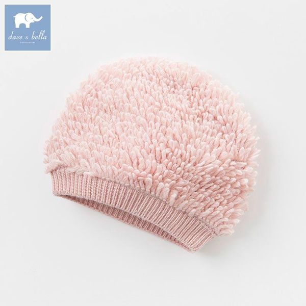 

db5997 dave bella autumn winter baby girls pink hat wool cat textile hat, Yellow