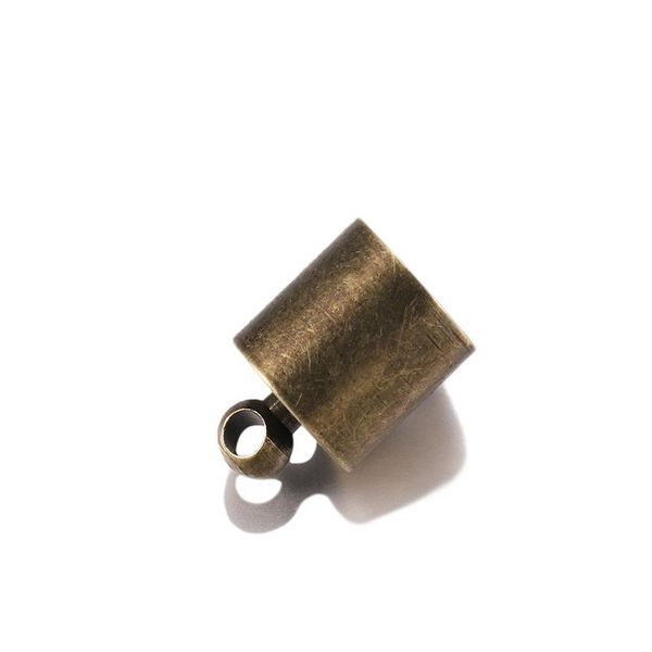 

50pcs/lot tassel leather cord end crimp caps beads 3 4 5 6 7 8 9 10 mm end tip cap bbygiq, White;red