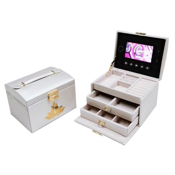 

gift wrap lcd video box for jewelry screen player with