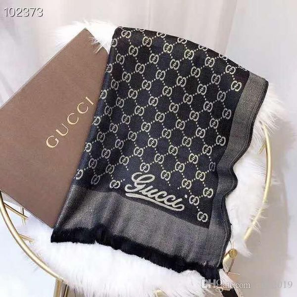 

new fashion brand 100% silk scarf luxury design womens luxury scarf elegant ladies wrap long scarves 180x70cm, Blue;gray