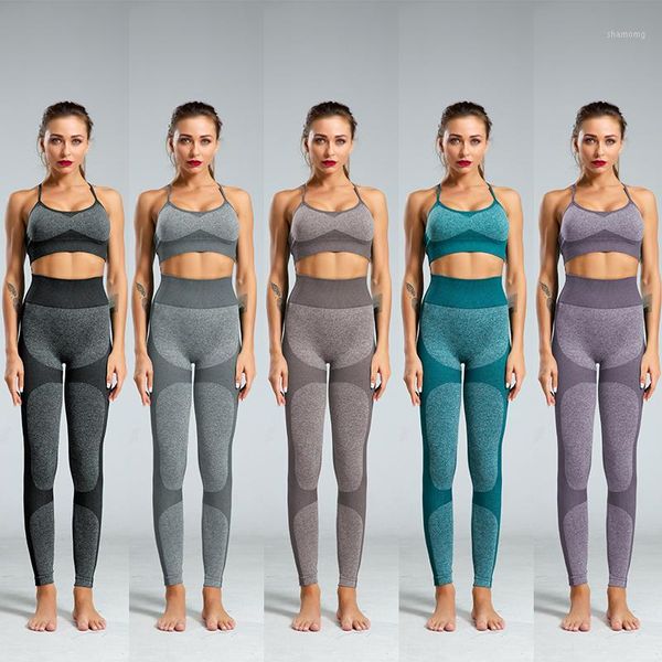 

yoga outfits 10 seamless sport leggings patchwork women fitness push up high waist activewear elastic workout sports pants1, White;red