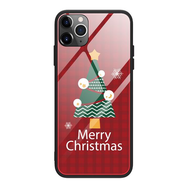 Caso de Natal mais novo Capa multi-função Slim Soft e Hard Pneu Prova de Choque Prova Protetora Capa para iPhone 12 Pro Max iPhone 11 Pro Max