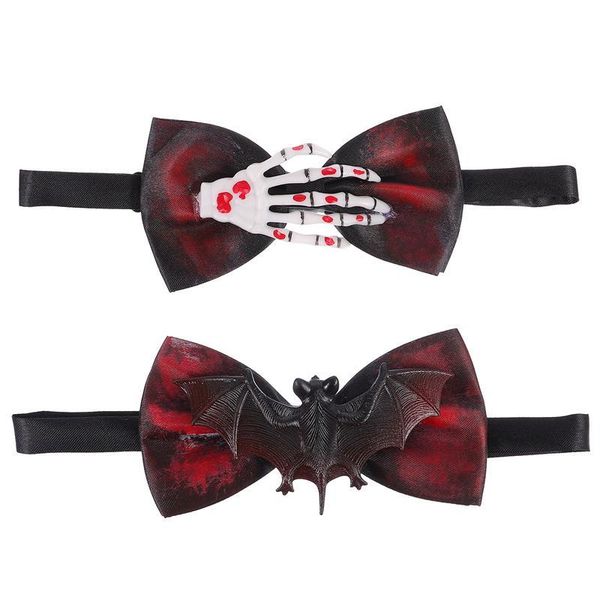 

2 шт. хэллоуин галстук бабочки spoof bow галстук косплей bowties party одеваются бабочка галстук 2шт хэллоуин jlluzk