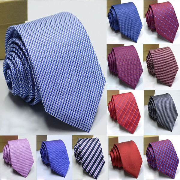 % 100 ipek erkek tasarım boyun kravat 8cm nokta kravat erkekler resmi iş düğün partisi gravatas aksesuarları kravat