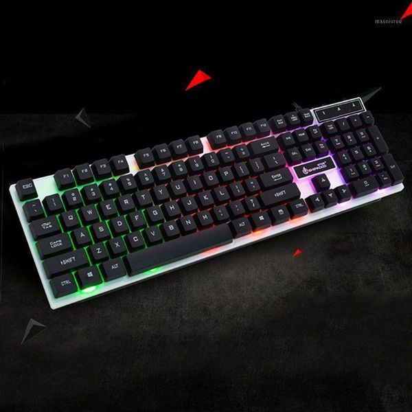 

keyboards gaming keyboard with led lighting mechanical for computer, lap device accessories1