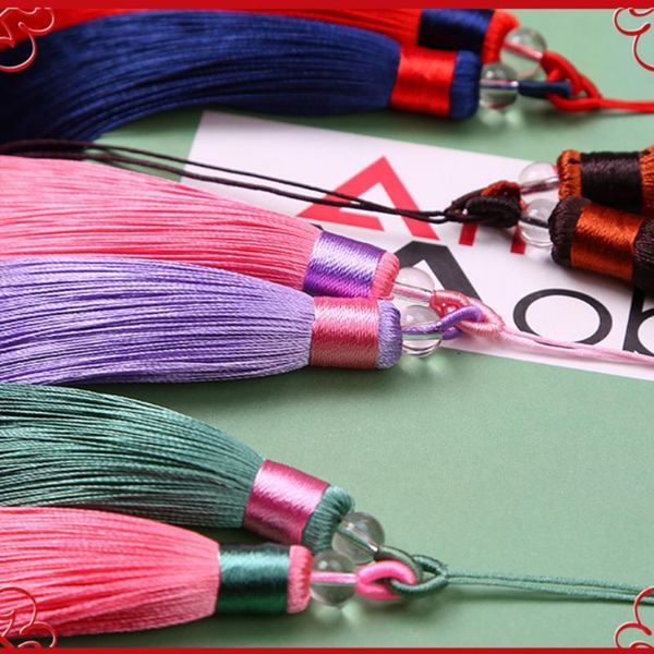 

1pcs double color twins tassels home textile curtain clothing pendant tassels diy jewelry making charms pendants craft tassels h sqcyzk