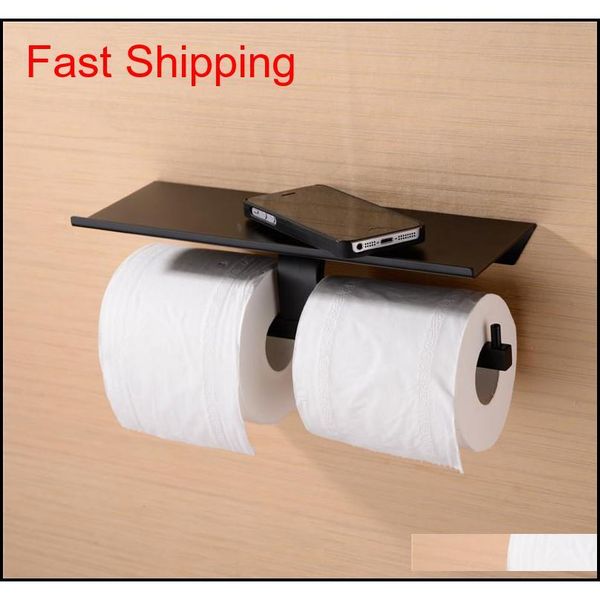 

brass double toilet paper holder box roll holder tissue box wall mounted holder shelf ba qylaqx bdesports