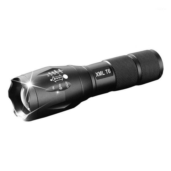 

flashlights torches led rechargeable xml t6 lantern torch 4000 lumens 18650 battery outdoor camping powerful (type a)1