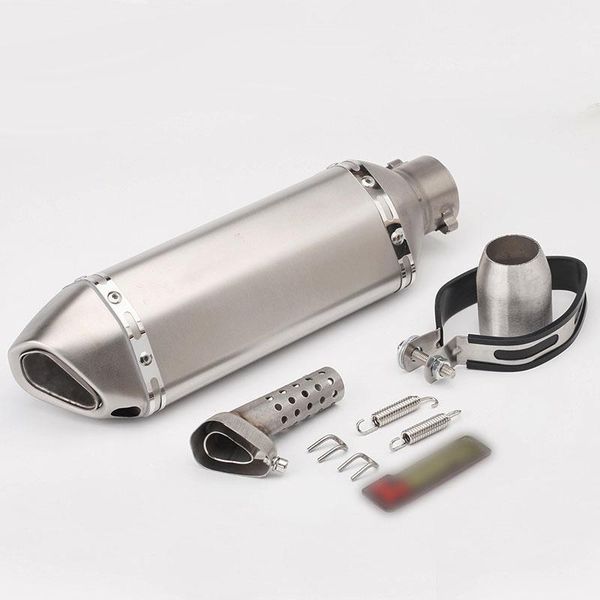 

35-51mm universal for ak exhaust motorcycle modified moto escape muffle pipe universal db killer fit atv scooter mt07 fz11