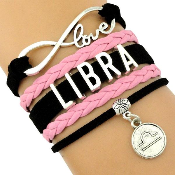 

charm bracelets zodiac signs capricorn aquarius pisces aries taurus gemini cancer leo virgo libra scorpio sagittarius mens girls women brace, Golden;silver