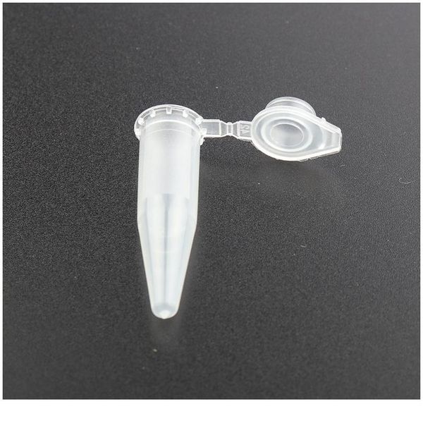 

50pcs 10*41mm 1.5ml mini plastic bottles container home storage transparent small bottles prc tube home garden stor bbycxy
