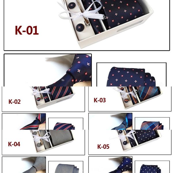 

icff 8 boxs men necktie paisley jacquard tie cm retro british gentleman cravat handmade wedding neck suit ties silk neckties man business ti, Black;blue