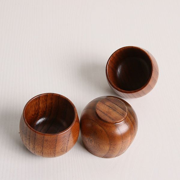 

new drinkware natural solid wooden belly cups, kung fu tea cups coffee mugs, restaurant wooden mugs 9067