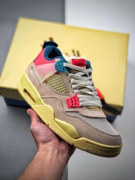 

2020 new union 4 jumpman 4s la womens basketball shoes men sports trainers for outdoor authentic fashion sneakers