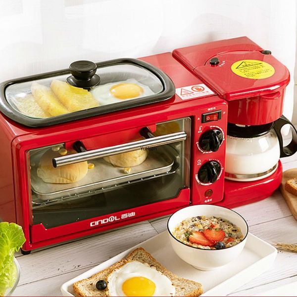 

breakfast machine toaster oven household integrated full-automatic multifunctional toaster oven coffee maker