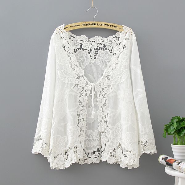 

female lace shirt, white blouse leaked to summer beach 2020 800i3,