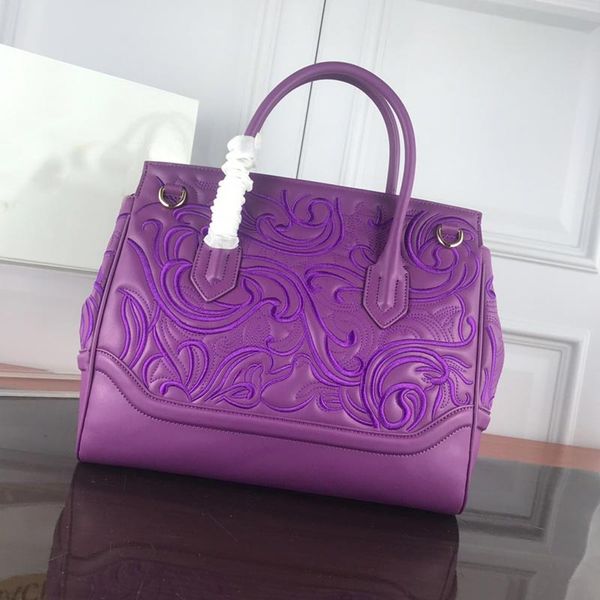 

black genuine real leather handbag women large tote bags lady embroidery hand bag crossbody big shopper bag crossbody shopper